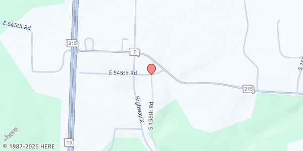 Map showing Good Samaritan Boys Ranch at Brighton, Brighton, MO