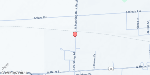 Map showing Brookfield Elementary at 128 Pershing Rd, Brookfield, MO