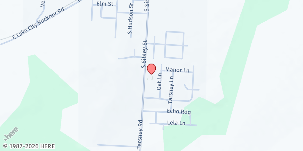 Map showing CSL - Buckner at 1001 S Sibley Street, Buckner, MO