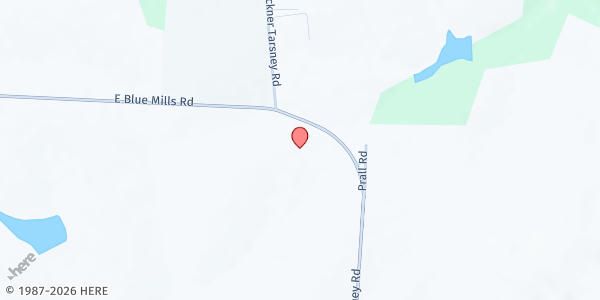 Map showing Heart of God Fellowship at 3720 N Buckner Tarsney Rd, Buckner, MO