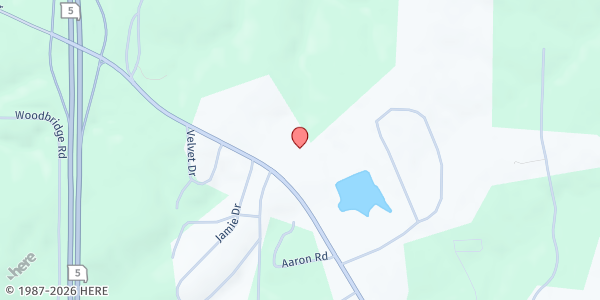 Map showing Camdenton Senior Citizens Center at 594 Old South 5, Camdenton, MO