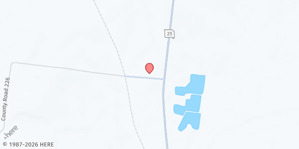 Map showing Zion Lutheran Church at 176 Co Rd 226, Cape Girardeau, MO