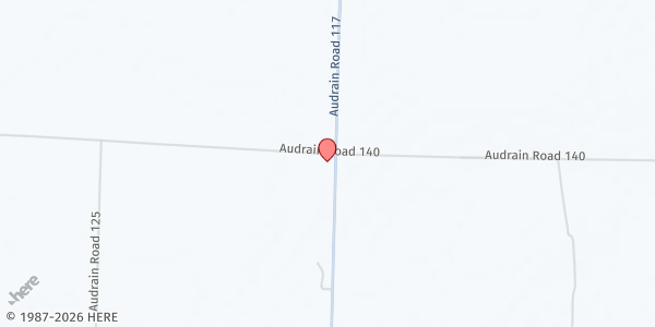 Map showing Friendship Church at 2045 State Hwy EE, Centralia, MO