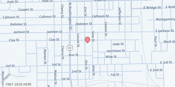 Map showing Lifepoint Church Impact Center at 449 Elm St, Chillicothe, MO