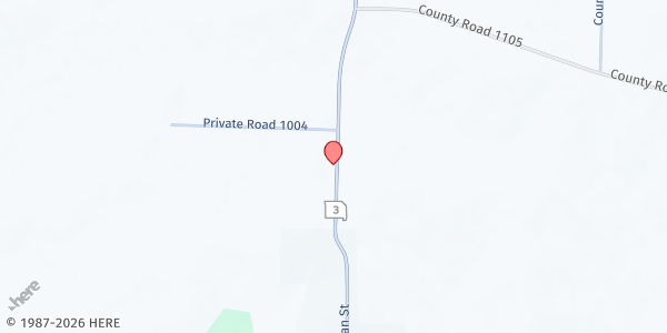 Map showing Westran R-1 Middle School at 622 Harlan Street, Clifton Hill, MO
