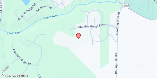 Map showing Cedar Ridge Elementary at 2345 Howell Mountain Drive, Columbia, MO