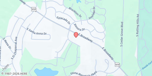 Map showing Elks Lodge Mobile Pantry - Elk Park at 4747 E. Elk Park Dr., Columbia, MO