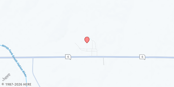 Map showing Knox County R-1 Elementary at 55701 Hwy 6 East, Edina, MO