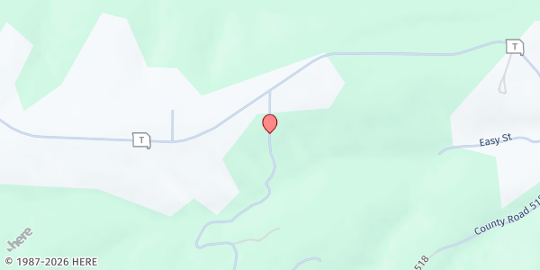 Map showing SeniorAge - Gainesville Senior Center at 516 County Road 800, Gainesville, MO