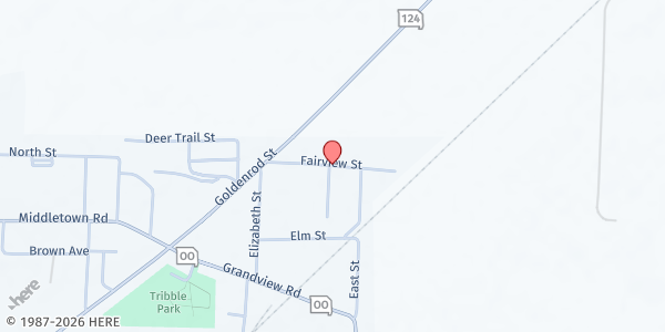 Map showing Hallsville Primary R-IV at 909 S. Fairview Road, Hallsville, MO