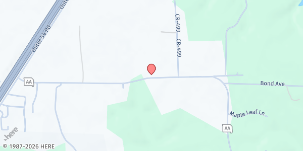 Map showing Callaway Hills Elementary at 2715 State Road AA, Holts Summit, MO