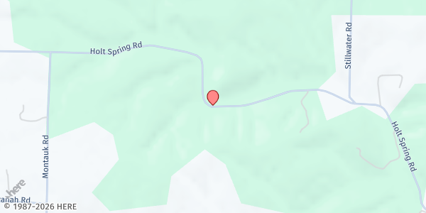 Map showing Hurley Elementary at 86 Holt Spring Road, Hurley, MO