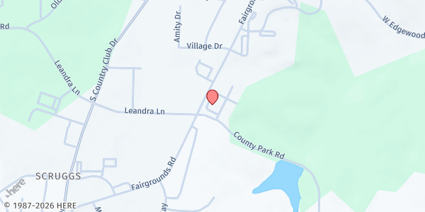 Map showing Capital West Christian Church at 1315 Fairgrounds Rd, Jefferson City, MO