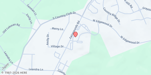 Map showing Special Learning Center at 1115 Fairgrounds Rd, Jefferson City, MO