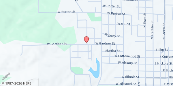 Map showing Salvation Army - Kirksville at 1004 W Gardner St, Kirksville, MO