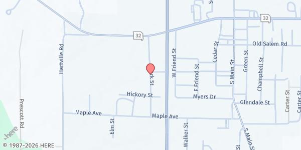 Map showing United Community Help Center - Licking at 209 Park St, Licking, MO