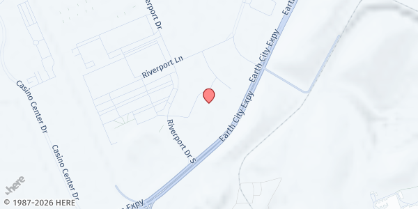 Map showing Hope Church at 14100 Magellan Plaza, Maryland Heights, MO