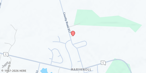 Map showing Immaculate Conception Catholic Church - St. Vincent de Paul at 110 Maryknoll Rd., Old Monroe, MO