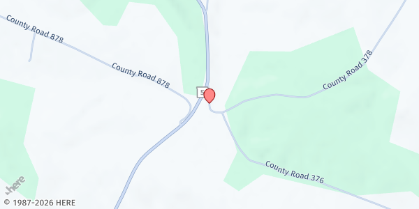 Map showing Little Whitewater Food Pantry at 15429 Swallowtail Ln., Patton, MO