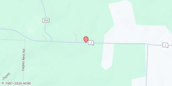 Map showing Pittsburg Fire Department at 22999 State Hwy J, Pittsburg, MO