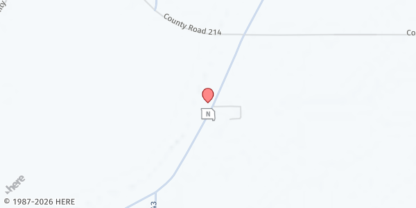 Map showing Oglesville General Baptist Church at 4511 State Hwy Y, Qulin, MO