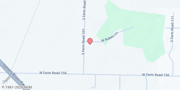 Map showing MBCH-The Branches at 2410 South Farm Road 107, Springfield, MO