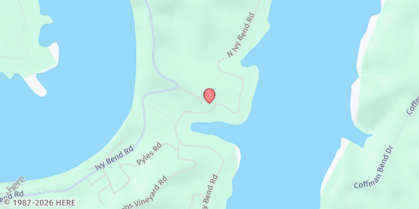 Map showing Ivy Bend Food Pantry at 41569 Ivy Bend Rd, Stover, MO