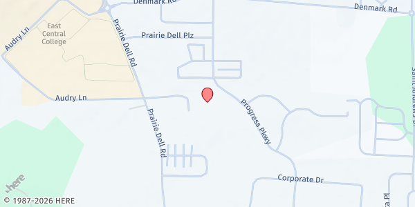 Map showing Compass Union - MO Farm Distribution at 5 Prairie Dell Plaza Dr., Union, MO