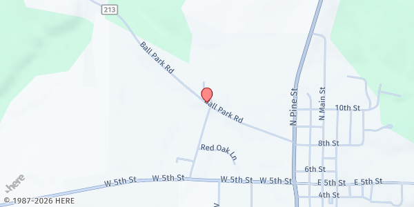 Map showing Vienna Senior Center at 210 Ballpark, Vienna, MO