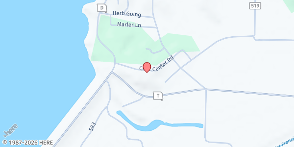 Map showing Lake Wappapello UMC at 17735 Wayne Rte. D, Wappapello, MO