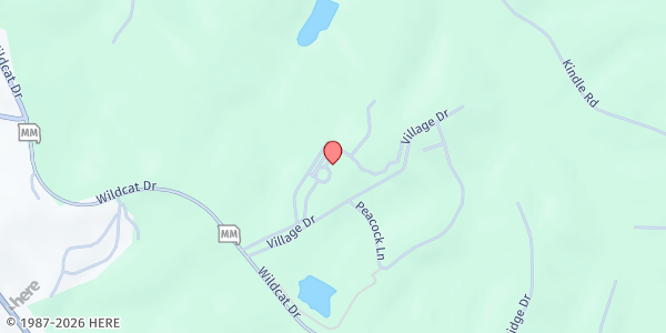 Map showing John Boise Middle School at 20363 Lane of Champions, Warsaw, MO