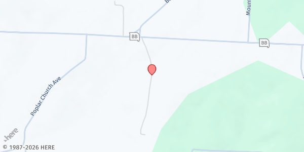 Map showing Warsaw Mobile Market (Benton County) at Bledsoe Ferry Public Use Area, Warsaw, MO