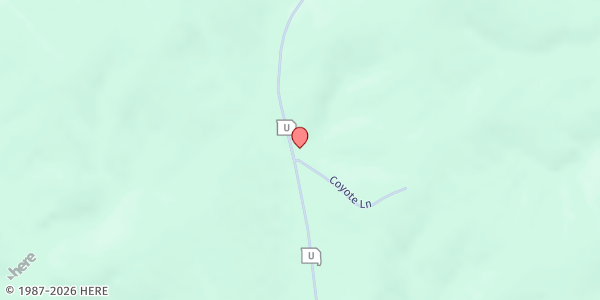 Map showing LAKE GIRARDEAU ASSEMBLY OF GOD at 4581 State Highway U, Whitewater, MO