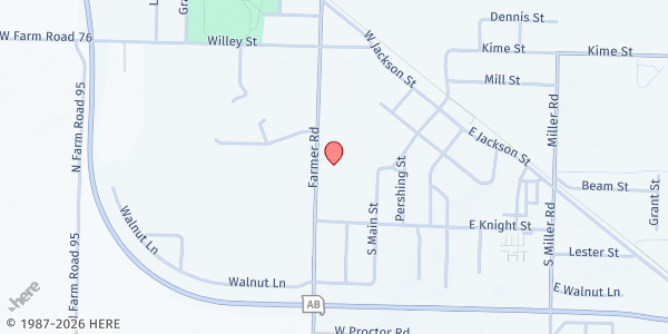 Map showing Willard Renew Church at 304 S Farmer Rd, Willard, MO