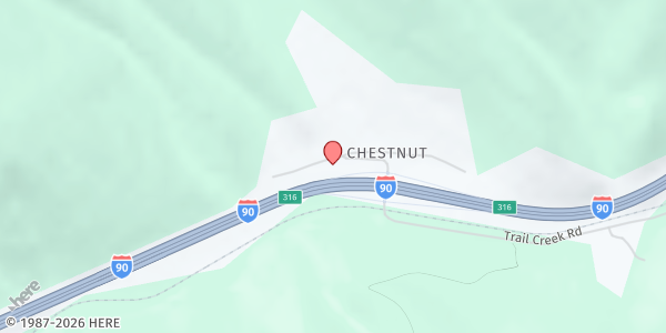 Map showing Yellowstone Meat Processing at 74 Chestnut Road, Bozeman, MT
