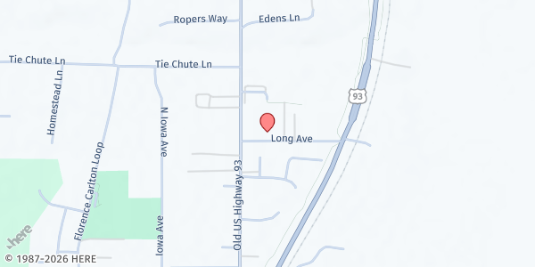 Map showing Florence School District at 5602 Old Hwy 93, Florence, MT