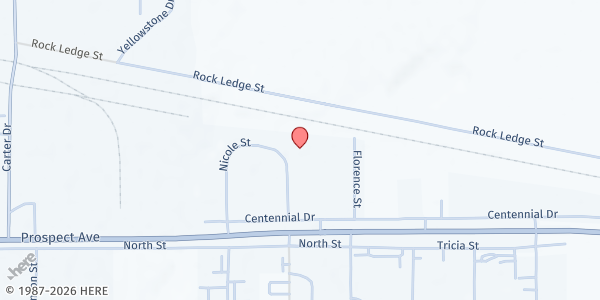 Map showing Helena Prerelease Center at 805 Colleen, Helena, MT