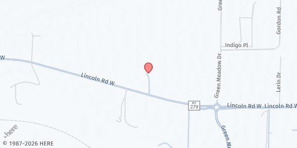 Map showing Lewis and Clark Group Home Youth Dynamics Inc. at 4110 Lincoln Road W, Helena, MT