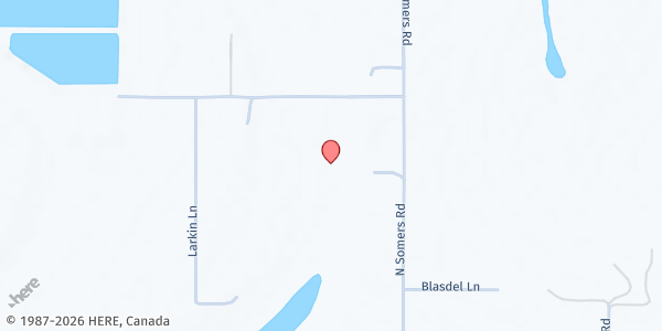 Map showing Lighthouse Christian Home at 384 N. Somers Rd., Kalispell, MT