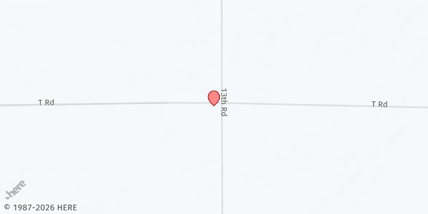 Map showing Fairview United Methodist Church at 2398 S 220th Ave, Central City, NE