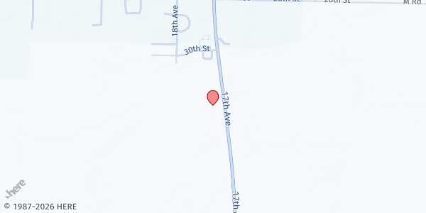 Map showing Heartland Evangelical Free Church at 3208 17th Ave, Central City, NE