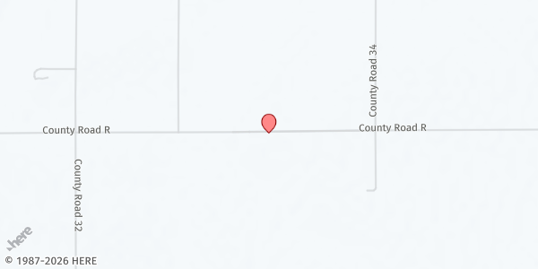 Map showing Osage St Paul Pantry at 3296 R Road, Cook, NE