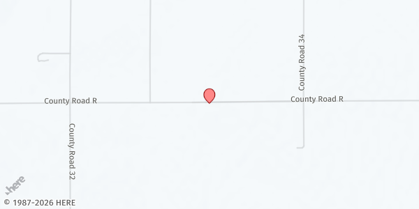 Map showing Osage St Paul Pantry at 3288 R Rd., Cook, NE