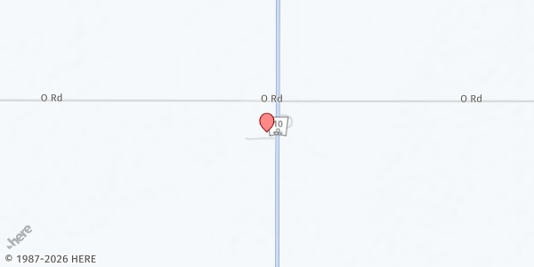 Map showing Macon United Methodist Church at 1491 NE-10, Franklin, NE