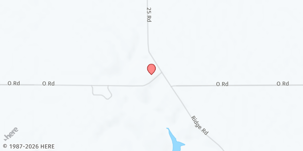 Map showing Our Redeemer Lutheran Church (historical location) at , Hildreth, NE