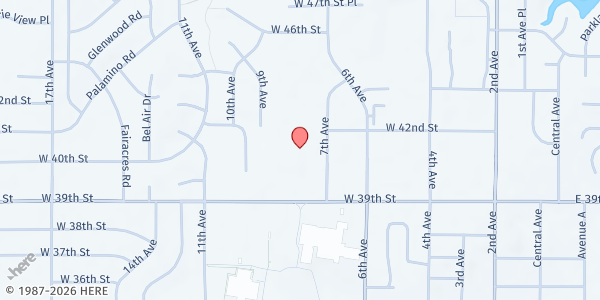 Map showing The Storehouse - North Doors at North Doors, Kearney, NE