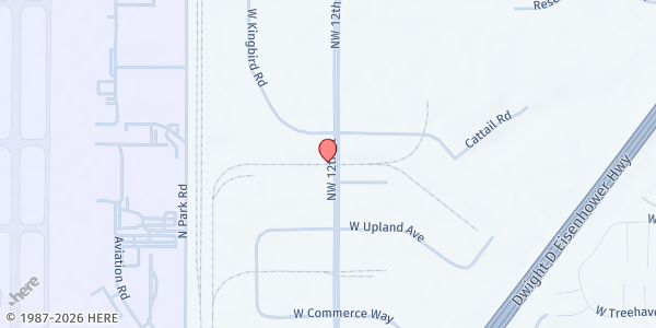 Map showing Food Bank of Lincoln at 1221 Kingbird Rd., Lincoln, NE