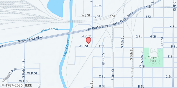 Map showing Foodnet - Zion Church at 5511 S 27th Street, Lincoln, NE