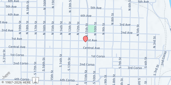 Map showing Southeast Nebraska Community Action-Nebraska City at 111 North 11th Street, Nebraska City, NE