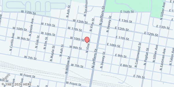 Map showing Yamhill Community Action Partnership - Location 10 at Yamhill Community Action Partnership - Location 10, North Platte, NE